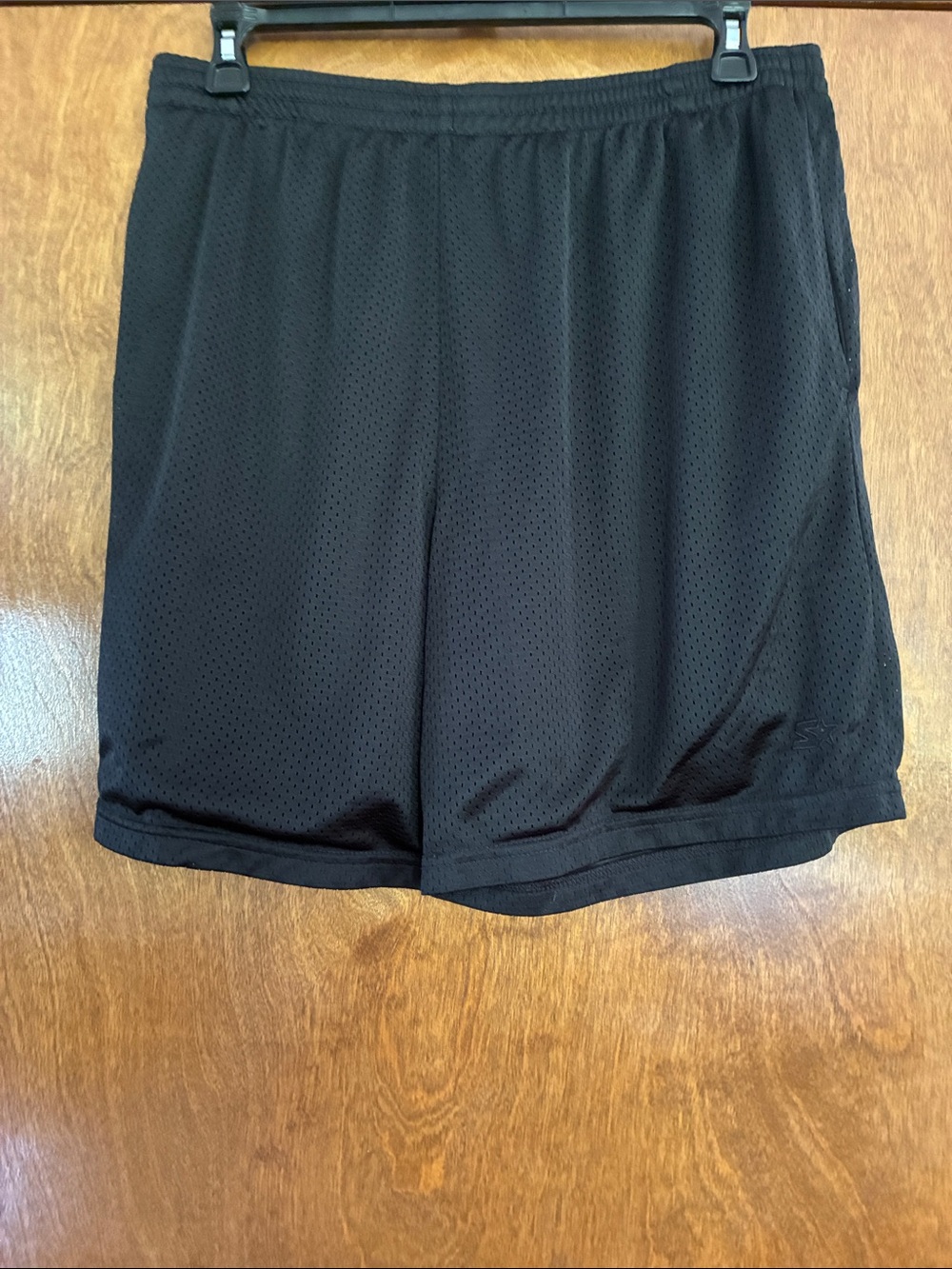 Converse Black Athletic Mesh Men's Shorts Size XL